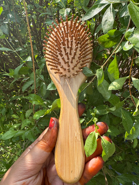 Bamboo hair brush