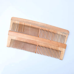 Neem Wood Dual Comb (1 piece)