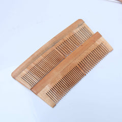 Neem Wood Dual Comb (1 piece)