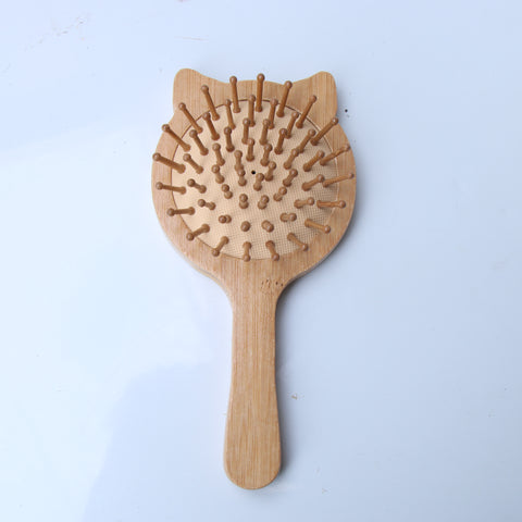 Kitty Bamboo Hairbrush (1 piece)